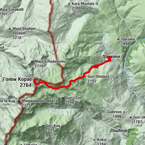 Стрезимир - Guri Dhelpns - Голем Кораб
