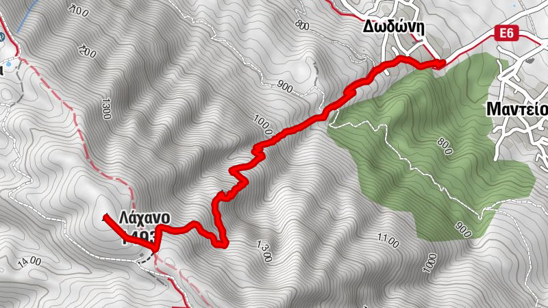 Μαντείο - Δωδώνη - Παναγία - Λάχανο