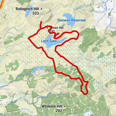 Brown Hill - Blackwood Hill - East Renfrewshire