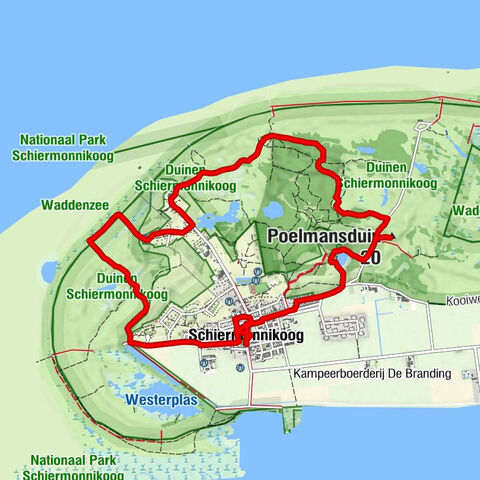 Schiermonnikoog - Got Tjark - Om de Noord - Poelmansduin