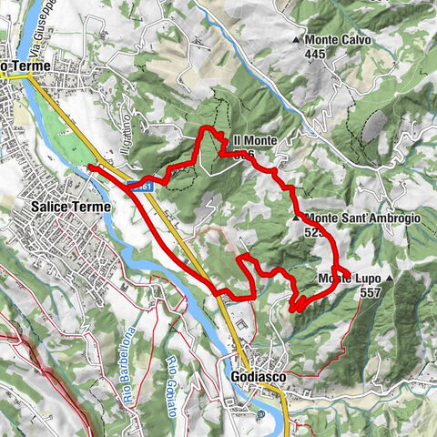 Rivanazzano Terme - Oratorio di San Carlo - Monte Sant'Ambrogio - Il Monte