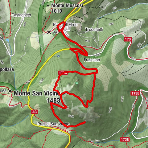 Pian dell'Elmo - Grotta di San Francesco - Monte San Vicino