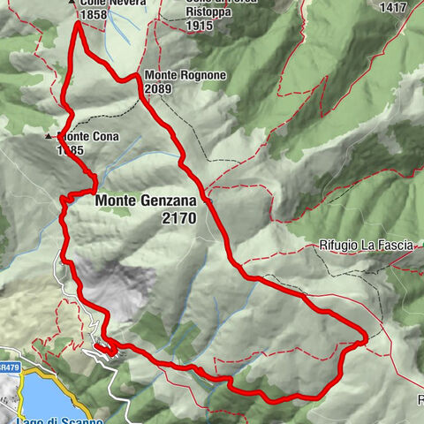 Trattoria La Ciminiera - Frattura - Monte Rognone - Monte Genzana