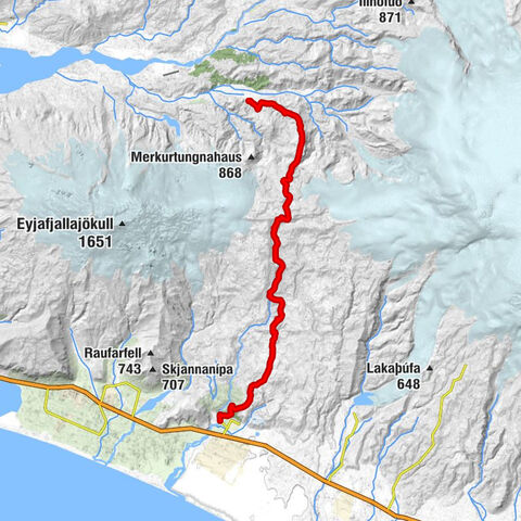 Básar á Goðalandi - Heljarkambur - Magni - Rangárþing eystra