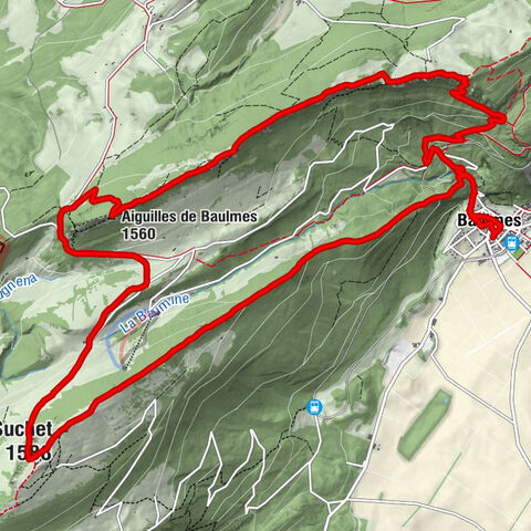 L'Auberge - Le Suchet - Chalet de Grange-Neuve - Aiguilles de Baulmes