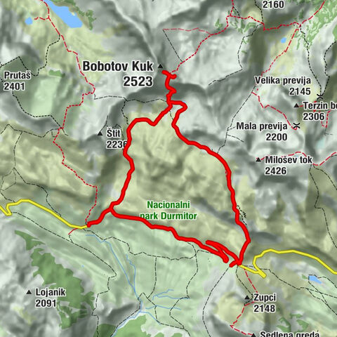 Dobri Do - Bobotov Kuk - Lučin vrh - Uvita greda