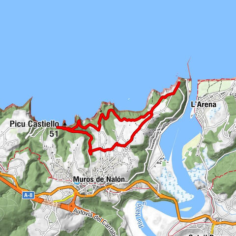 Picu Castiello - El Miradorio - La Cobertoria - Ermita del Espíritu Santo