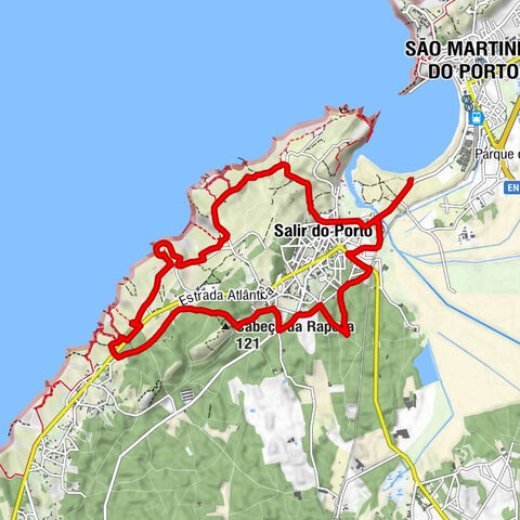 Tornada e Salir do Porto - Salir do Porto - Cabeço da Raposa
