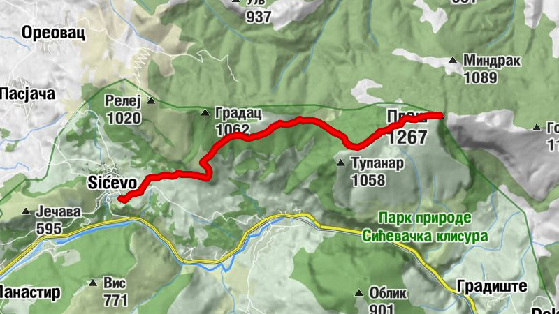 Сићево - Црква Светог Илије - Тупанар - Плеш