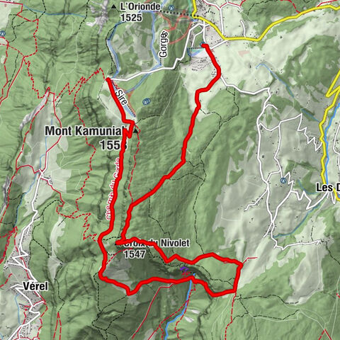 Chalet du Sire - Mont Kamuniak - Croix du Nivolet - Les Déserts