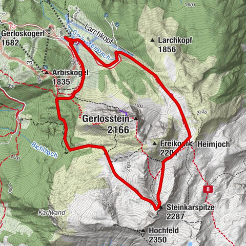 Bergtour: Gerlossteinwand (2.166 m)