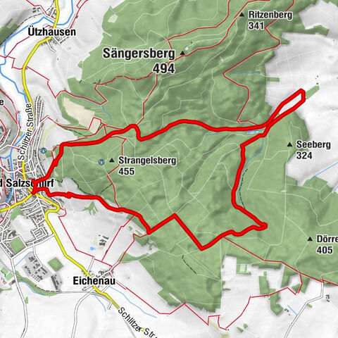 Bad Salzschlirf - St. Vituskirche - Mariengrotte