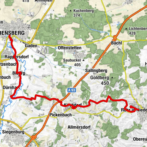 Rohr in Niederbayern - Erlöserkapelle - Pfarrkirche Maria Immaculata - Abensberg