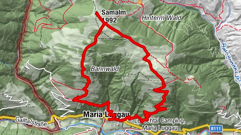 Alpine pasture hike Maria Luggau – Guggenberg – Samalm – Klammwiese – Maria Luggau