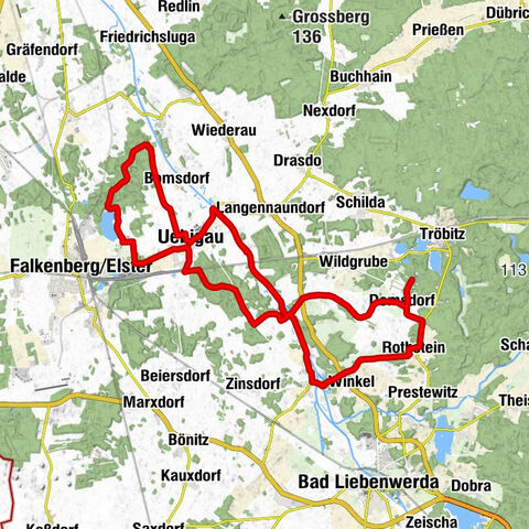 Uebigau - St. Nikolai - Waldschlößchen