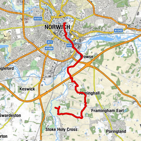 Saint Edmunds - Church of Saint Andrew - Saint Etheldreda - Chapel of Saint John the Evangelist