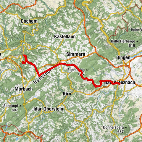 Bad Kreuznach - Heilig-Kreuz-Kirche - Nunkirche - Traben-Trarbach