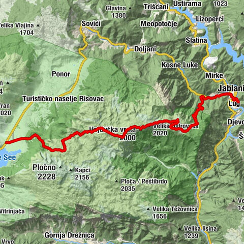 Naselje Bare - Veliki Vilinac - Drinača / Trinjača - Lug