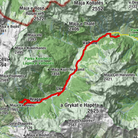 Çuka Dunishës (Valbonë) - Bujtina Izet Selimaj - Natyra - Margegaj