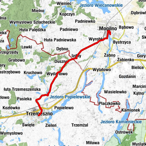 Mogilno - Stawiska - Kościół pw. Świętej Doroty - Trzemeszno