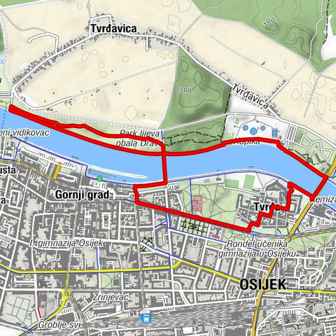 Gradska četvrt Tvrđa - Osijek - Tvrđa