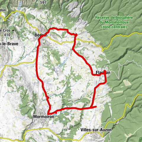 Bédoin - Hameau des Jean Blanc - Les Baux - Église Notre-Dame