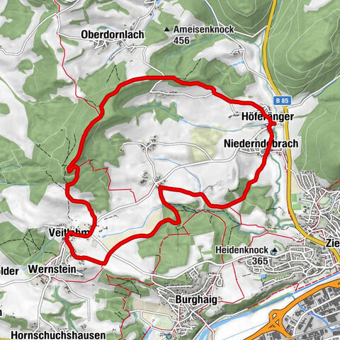 Veitlahm - Gaststätte Dobrachtal - St. Veit - Eselscheune