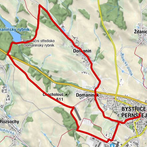 Bystřice nad Pernštejnem - Dům dětí a mládeže - Domanín - Domanínek