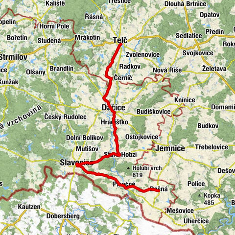 Dešná - Panna Maria Karmelská - svatý Václav - Vnitřní Město