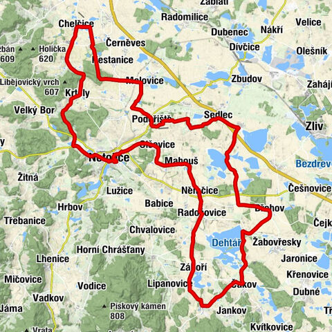 Netolice - Restaurace U Kratochvíle - kaple Sv. Jana - Nanebevzetí P. Marie