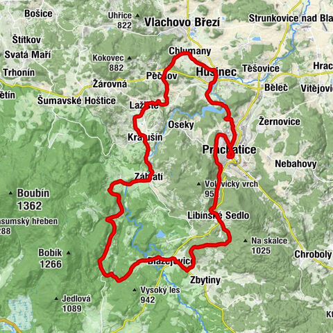 Prachatice I - sv. Jana Nepomuckého - Kaple svatého Antonína Paduánského - Prachatice