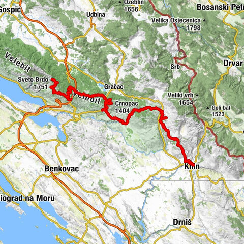 Dukići - Crnopac - Veliki Bat - Sveto Brdo