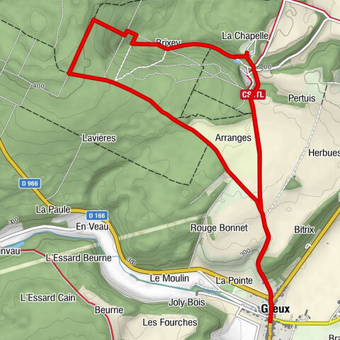 Église Saint-Maurice - Greux - Chapelle Notre-Dame de Bermont - Brixey