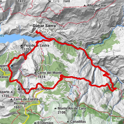 Güéjar Sierra - Maitena - Los Castaños - El Charcón