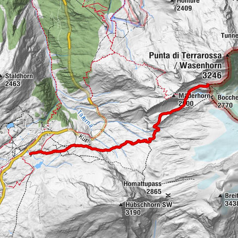 Simplon Hospiz - Monte Leone-Hütte