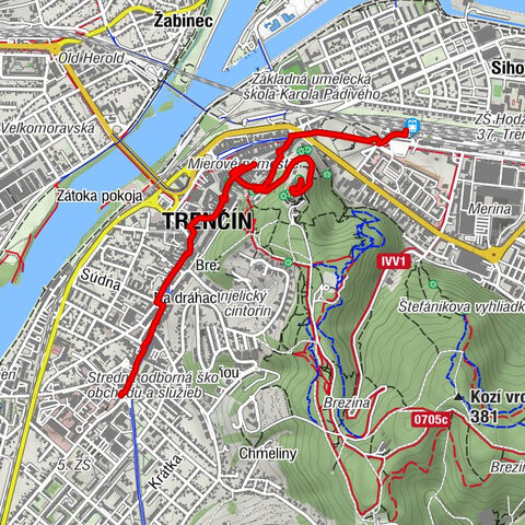 Trenčín - Kostol Narodenia Panny Márie - Kostol sv. Františka Xaverského