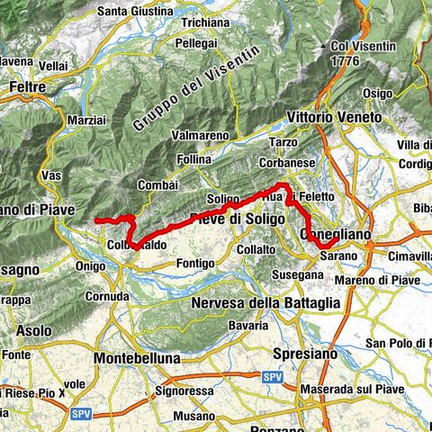 Conegliano - Chiesa di Santa Maria Assunta e San Romualdo. - Pieve di San Pietro - Valdobbiadene