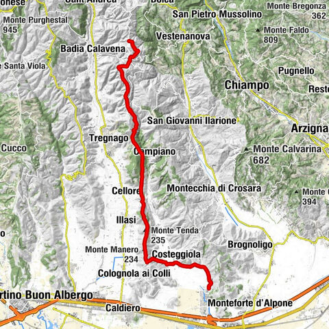Badia Calavena - Monte Tenda - Monte Manero - Fontanelle