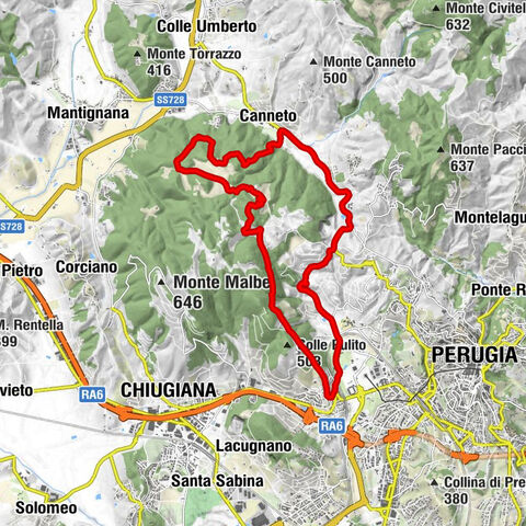 Perugia - Chiesa di san Giovanni Battista - Canneto - Chiesa di Santa Maria Maddalena