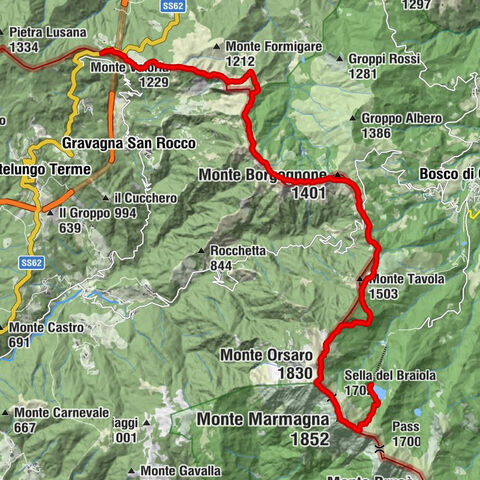 Capanna TWIN - Monte Orsaro - Monte Marmagna - Rifugio Giovanni Mariotti