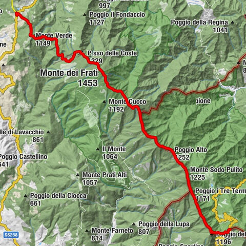 Chiesa di San Giovanni Gualberto - Monte dei Frati - Poggio del Romito - San Giustino