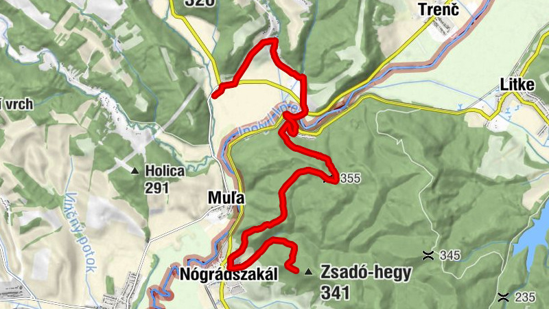 Hámor - Ráróspuszta - Nógrádszakál