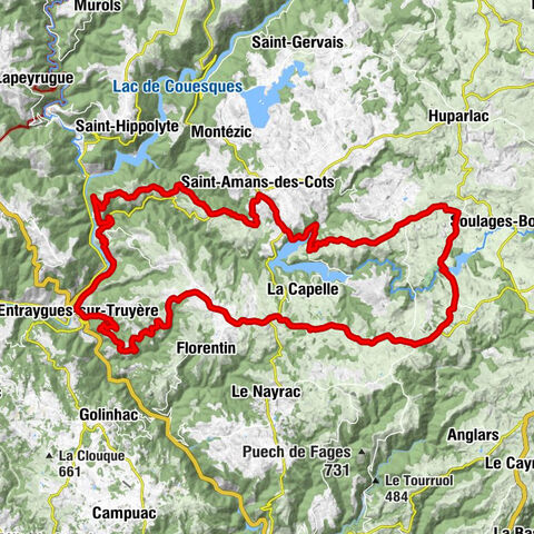 Entraygues-sur-Truyère - Méjanassère - Église Saint-Clair - Église Saint-Géraud