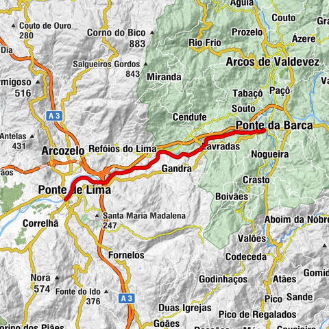 Ponte de Lima - Capela de São João - Gemieira - Ponte da Barca