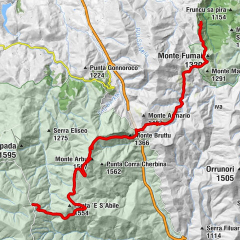 Agriturismo Separadorgiu - Monte Arbu - Pedra Sa Luva - Orgòsolo/Orgosolo