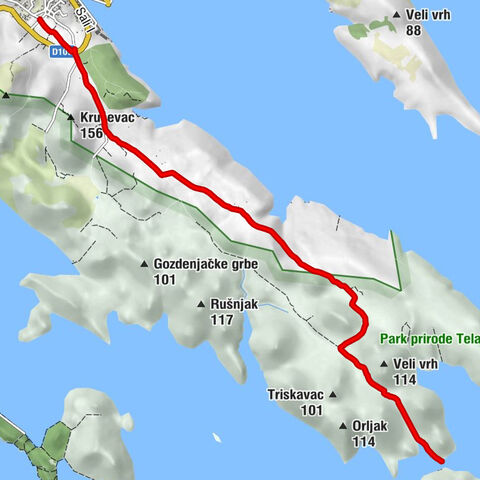 Sali - crkva Uznešenja Marijina