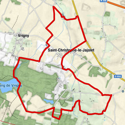 Saint-Christophe-le-Jajolet - Église Saint-Christophe - Chapelle Notre-Dame de Liesse - La Villette