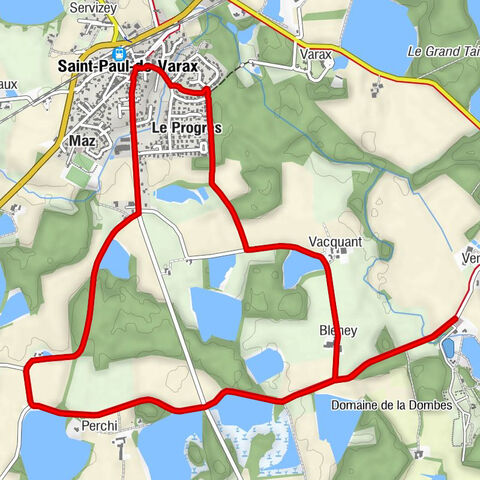 Saint-Paul-de-Varax - Bleney - Perchi - Église Saint-Paul