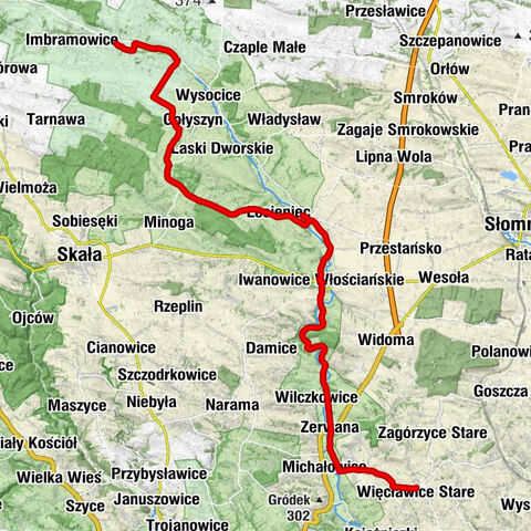 Kościół pw. Świętych Piotra i Pawła - Kościół pw. Świętego Andrzeja Apostoła - Kościół pw. Świętej Trójcy - Kościół pw. Świętego Jakuba