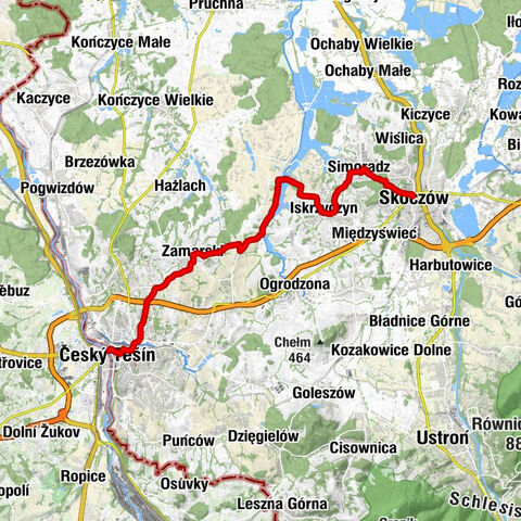 Kościół pw. Świętych Apostołów Piotra i Pawła - Kościół pw. Wniebowzięcia Najświętszej Maryi Panny w Cieszynie - Kościół pw. Świętej Marii Magdaleny - Český Těšín